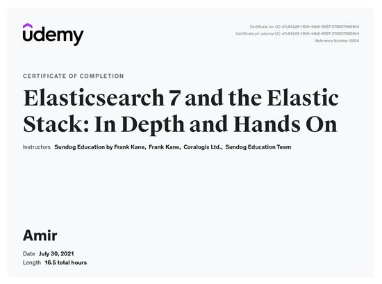 Elasticsearch 7